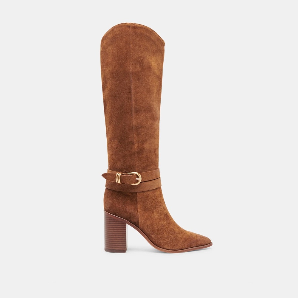 Dolce Vita Tyrone Boots Brown Suede PICTURES ADDED